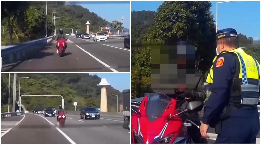 影音/機車誤闖國5-騎士吃罰單