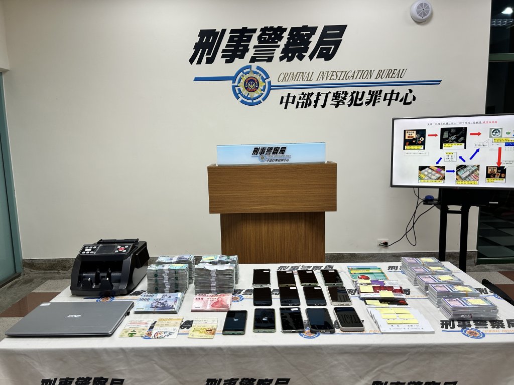 投資夢碎又卡債！-　台中檢警偵破「假投資軟體」結合「刷卡換現」不法資產1億7千餘萬元