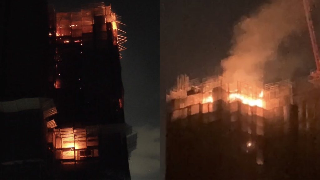 佈線佈到歪腰！高雄豪宅新建案「26樓竄火還延燒」民眾勾憶宏福苑事件