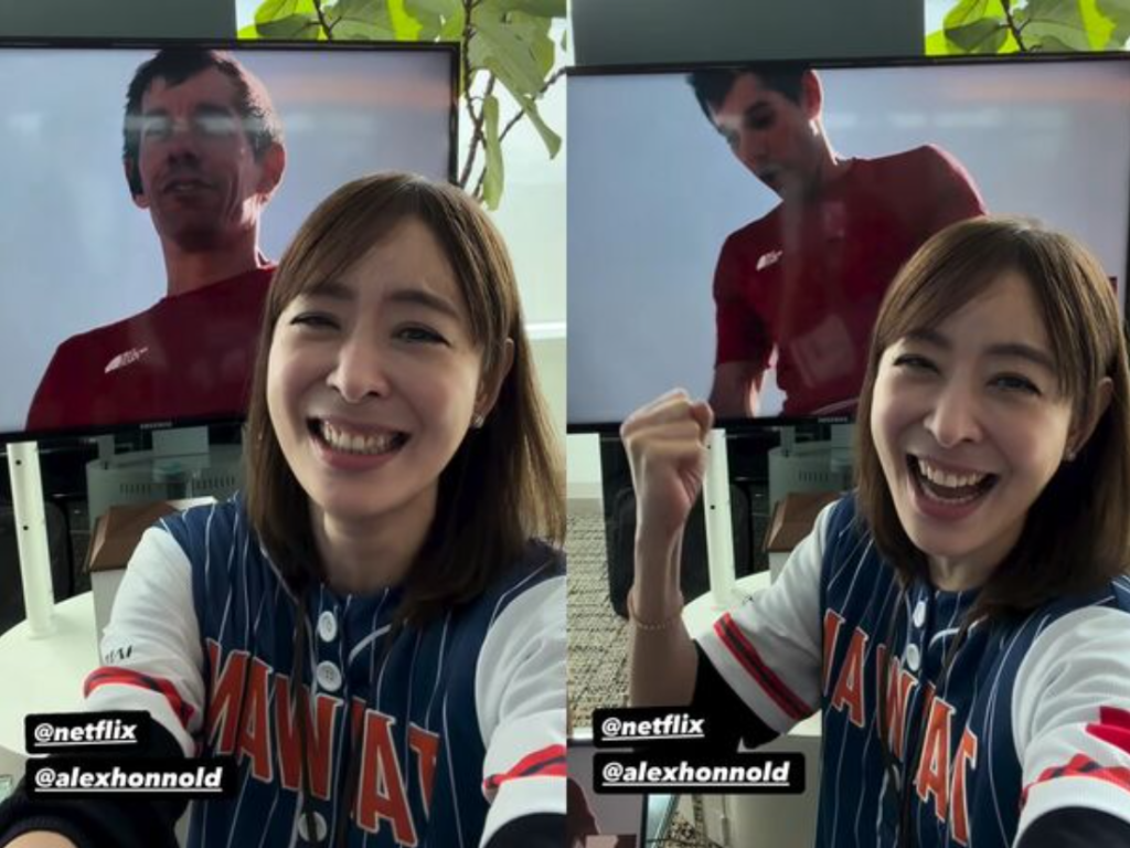 霍諾德笑說「風好大別掉下去」　賈永婕哭喊：我要退休了