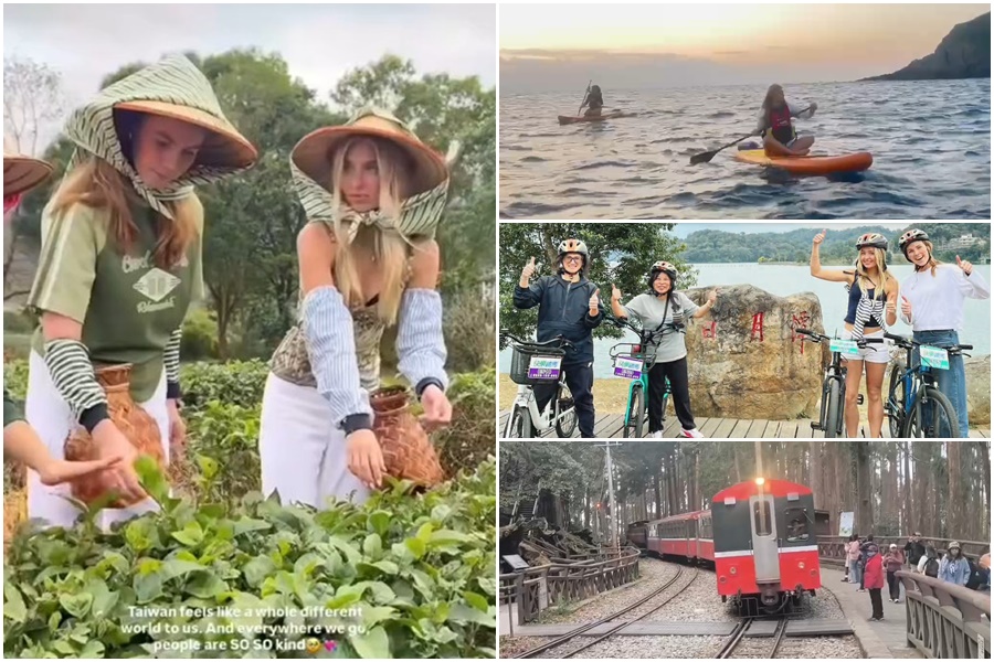 荷蘭50萬粉絲ig女神-讚嘆台灣山海單車與小鎮魅力