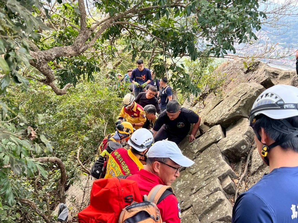 高雄旗尾山意外！登山客滑落邊坡「救援難度高」